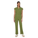 Γυναικεία Ιατρική Φόρμα Jumpsuit Solis x koi Anja | 11 Τσέπες | Martini Olive